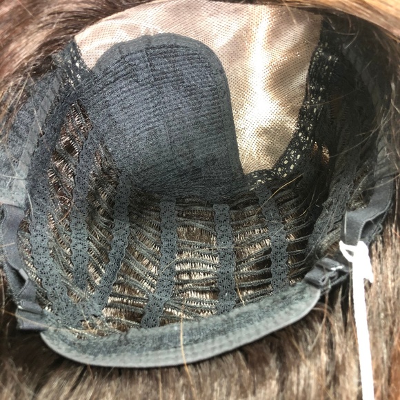 NWT Red Balayage Long Layers Mid Back Length Wig - Picture 8 of 8